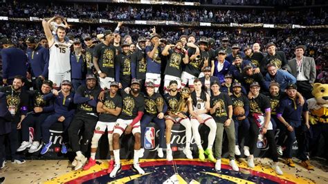 NBA Finals Game 5: Nuggets win first title, announce parade date.